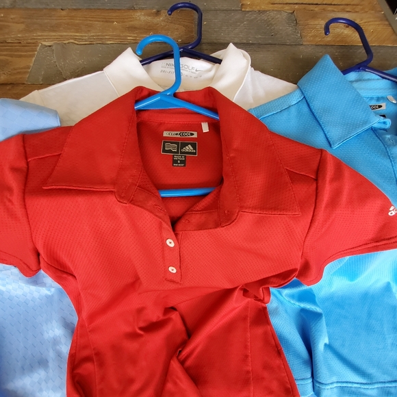5 like new women's golf shirts 4s 1xs - Picture 3 of 4